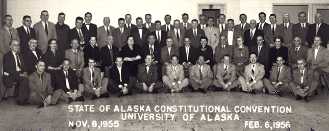 State of Alaska Constitution Convention delegates
